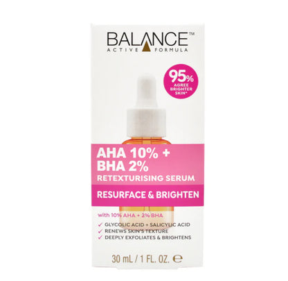 Balance Active Formula AHA 10% + BHA 2% Retexturizing Serum