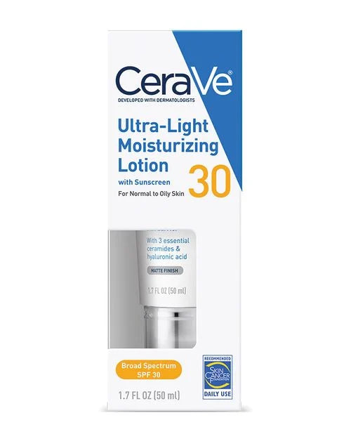 CeraVe Ultra-Light Moisturizing Lotion