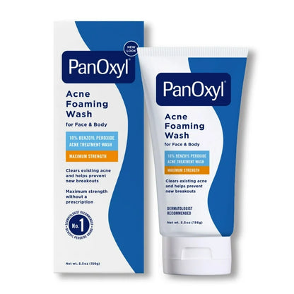 PanOxyl, Foaming Acne Wash Benzoyl Peroxide 10%, Maximum Strength, 156g