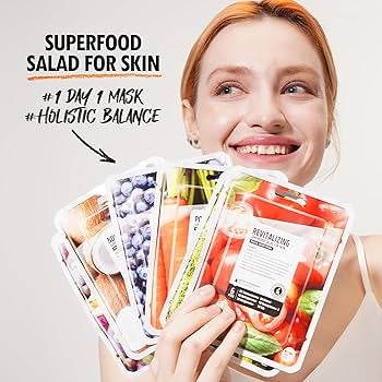 Farm Skin Fresh Food for Skin Real Squeeze 12 Facial Masks