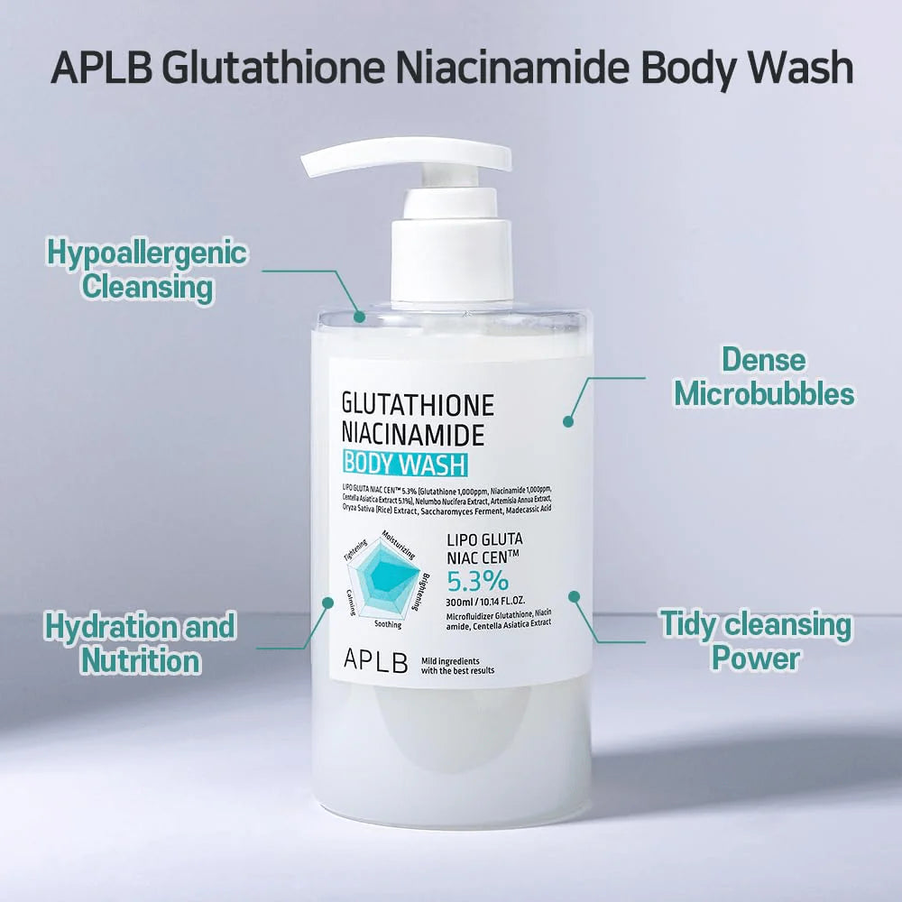 APLB - Glutathione Niacinamide Body Wash