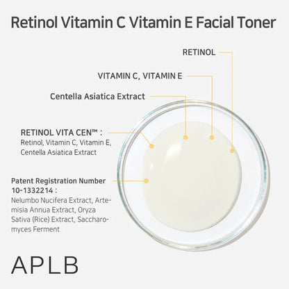 APLB - Retinol Vitamin C Vitamin E Facial Toner