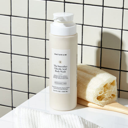 Naturium The Smoother Glycolic Acid Exfoliating Body Wash